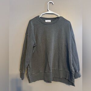 Kersh Charcoal Crewneck Sweater